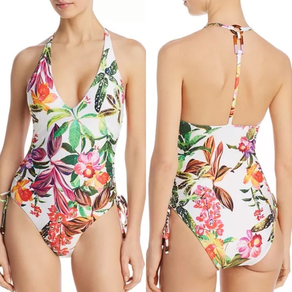 NWT Trina Turk Welcome To Miami Swimsuit - Picture 1 of 12